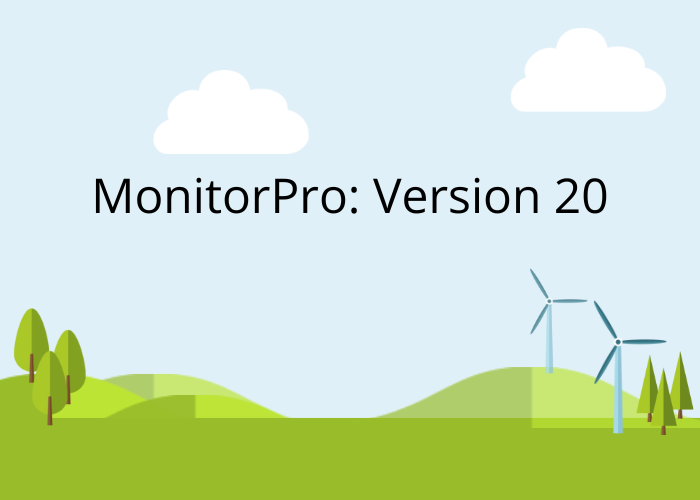 MonitorPro Version 20