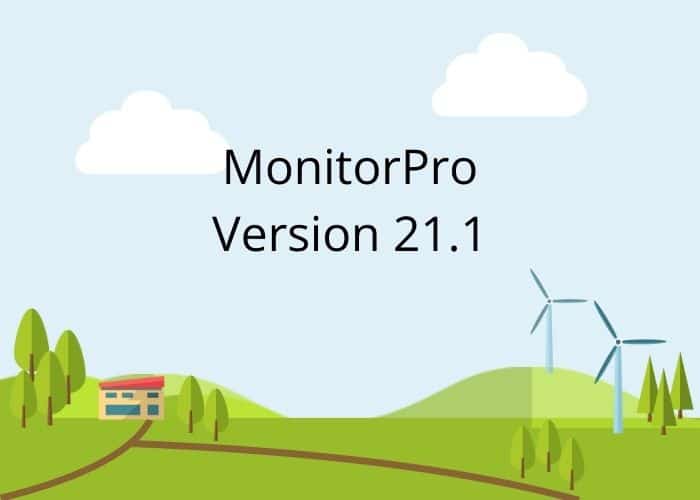 MonitorPro version 21.1